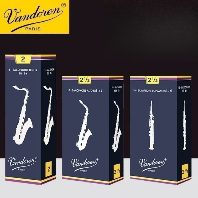 Musical Instrument Saxophone - Profesyonel Mavi Kutu Kamışları Alto Tenor