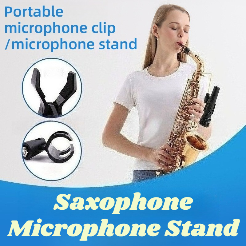 Musical Instrument Saxophone - Metal Saksafon Mikrofon Standı Yüksek Kaliteli