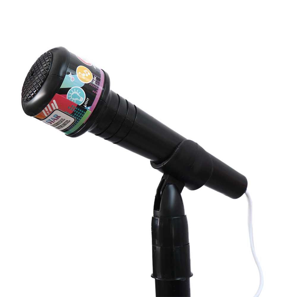 Song With Musical Instrument - Standlı Eğitici Karaoke LED Işıklı Mikrofon