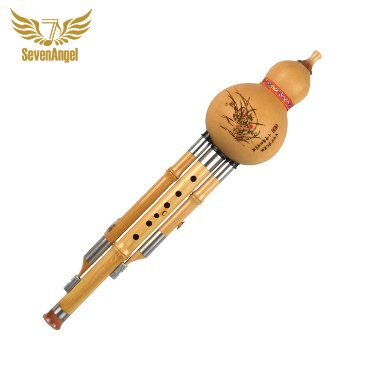 Bagpipe Practice Chanter - Altın Bambu Hulusi C / BB/D/F/G