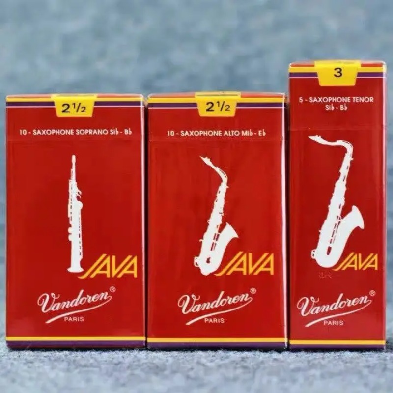 Musical Instrument Saxophone - Fransız Vandoren/Vendlin Kamış JAVA Kırmızı Kutu,