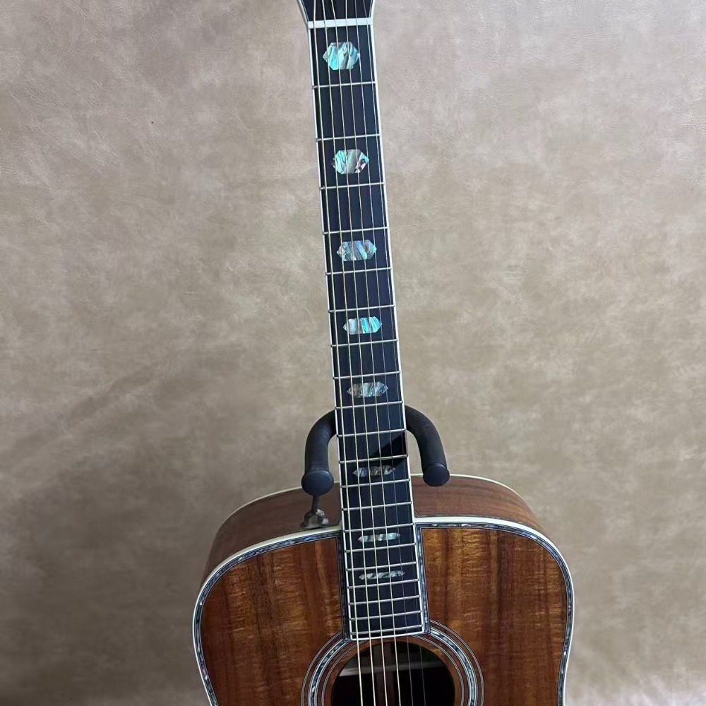 Kaplan Desenli Ceviz Kahvereng - Acoustic Guitar Dreadnought incelemesi ve fiyatı