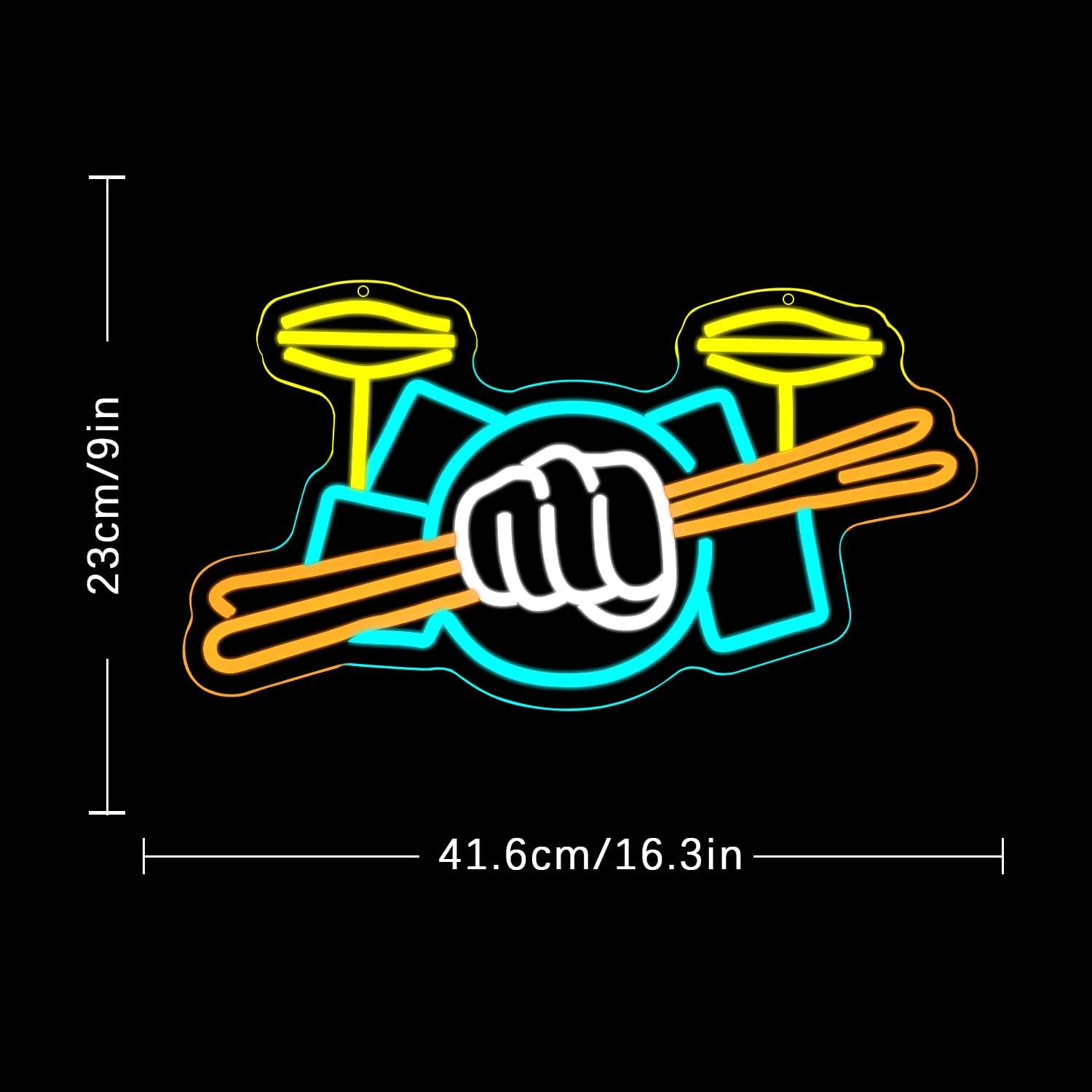 Davul Seti Neon Tabela USB Güç - Musical Instrument Dulcimer incelemesi ve fiyatı
