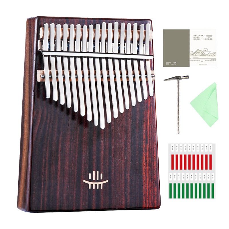 Hluru Kalimba delik 21 tuşları - Musical Instrument Dulcimer incelemesi ve fiyatı
