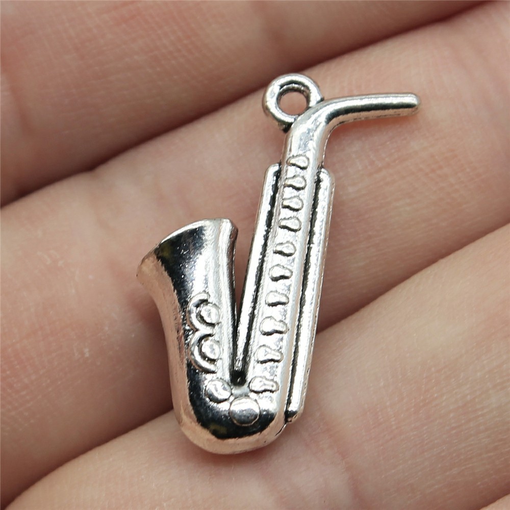 20 adet 26x21mm (1.02x0.83 inç - Musical Instrument Saxophone incelemesi ve fiyatı