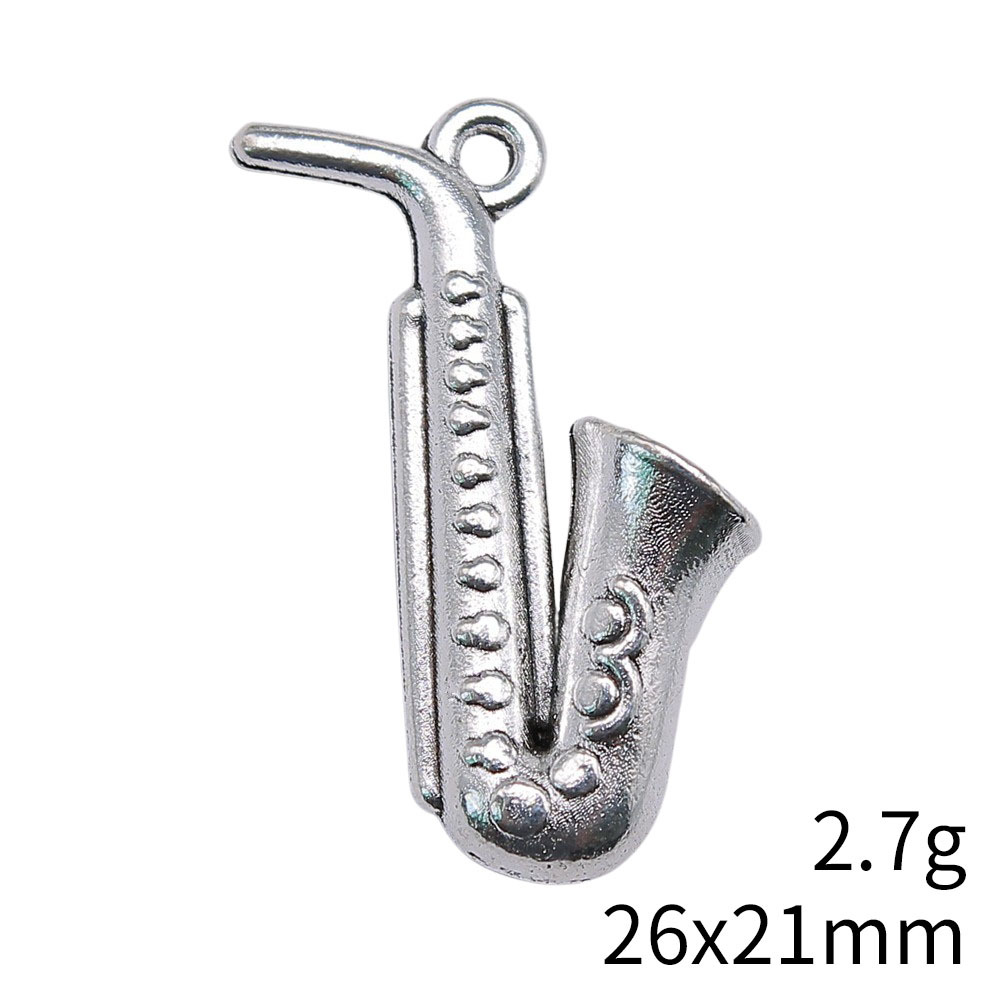 20 adet 26x21mm (1.02x0.83 inç - Musical Instrument Saxophone incelemesi ve fiyatı