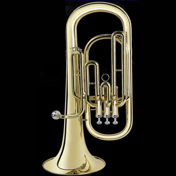 Bb Anahtarlı, Altın Kaplama Eu - Musical Instrument Euphonium incelemesi ve fiyatı