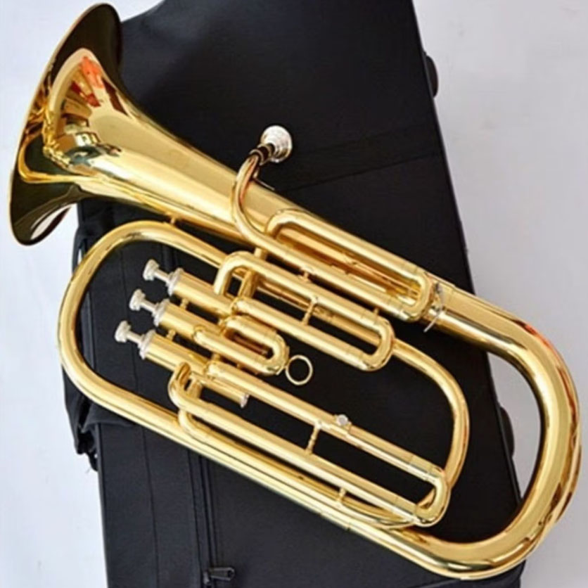 Bb Anahtarlı, Altın Kaplama Eu - Musical Instrument Euphonium incelemesi ve fiyatı